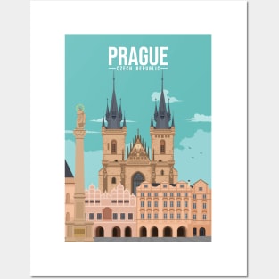 Staromestske namesti old town square czech praha prague Posters and Art